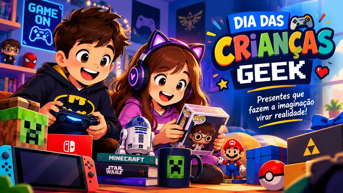 Dicas de Produtos Para Presentear a Criança Nerd no Dia das Crianças