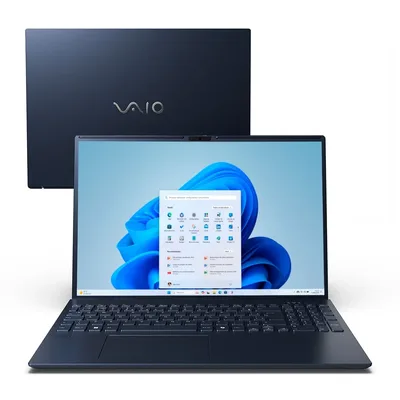 Notebook VAIO FE16 AMD Ryzen 5 5625U, 12GB RAM, SSD 512GB, Tela 16" IPS, Windows 11 Home