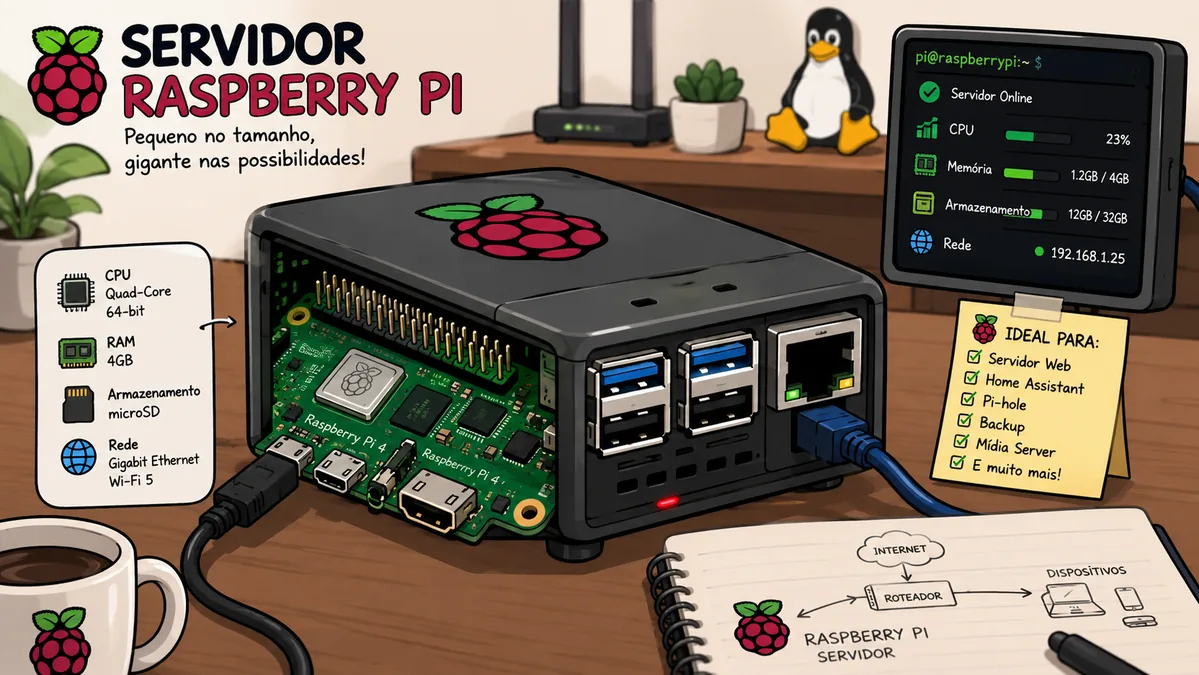 Como Montar um Servidor de Mídia Plex no Raspberry Pi